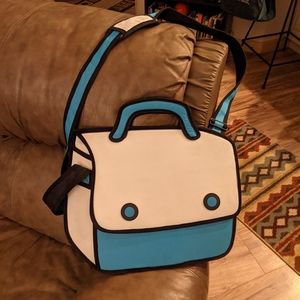 Jump From Paper sling bag